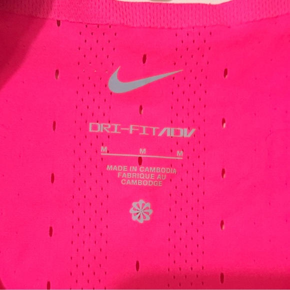 Nike Drifit Aeroswift Racing Singlet Hot Pink - Picture 4 of 5
